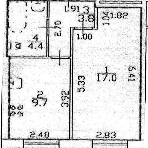 1-комн квартира 1-й Предпортовый проезд, 14