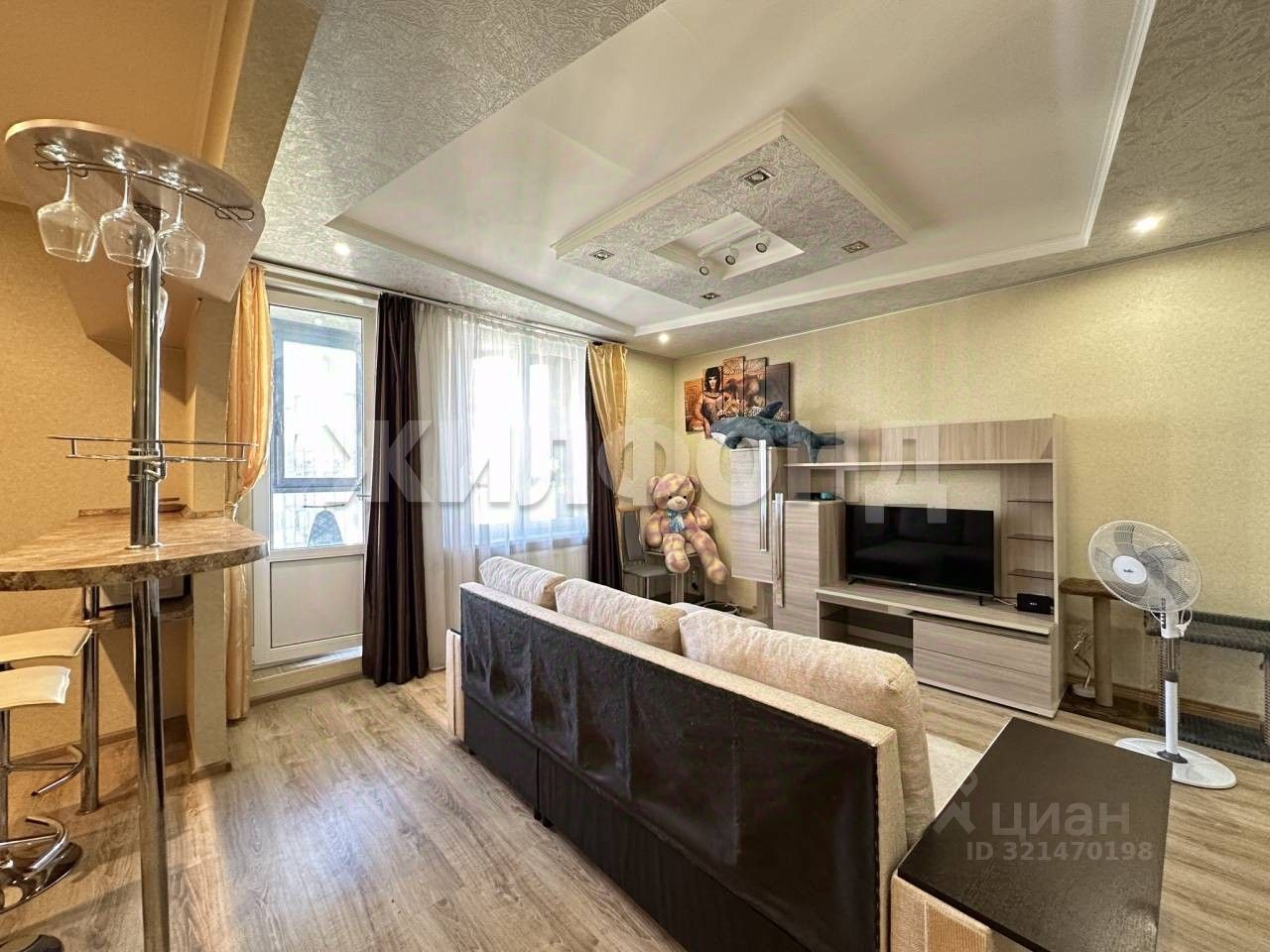 Продажа студии улица Русановская, 17к3