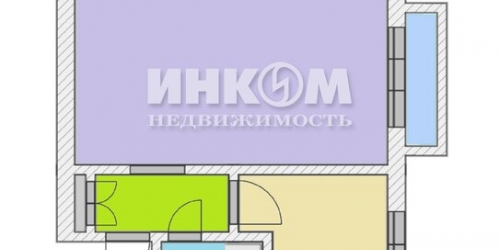 1-комн квартира Нижнелихоборский 3-й проезд,  д. 4А