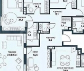 Продать Квартиры вторичка улица Василия Ланового  5 