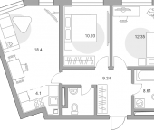 Продать Квартиры в новостройке Москва г., Верхнелихоборская ул.   1