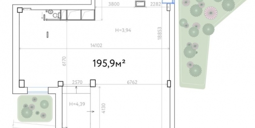 Помещение свободного назначения Еропкинский переулок,  д. 16