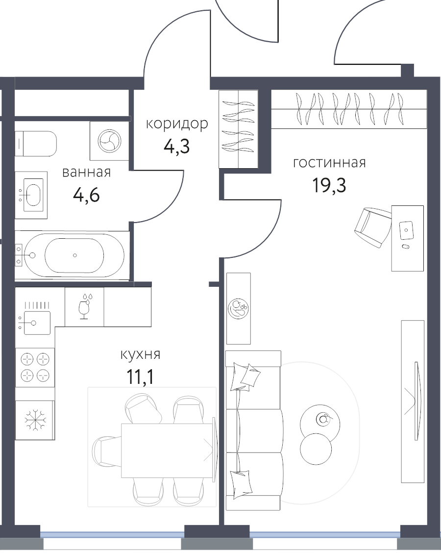 Продажа 1-комн квартиры в новостройке Москва г., Тагильская ул.,  к. 3