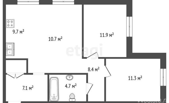 Продажа 2-комн квартиры на вторичном рынке Красносельское шоссе,  д. 21