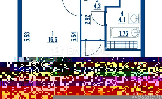 Продажа 2-комн квартиры на вторичном рынке Учебный переулок,  д. 12 к2