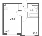 Продать Квартиры в новостройке Шушары п., Пулковское ш.   4