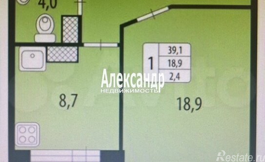 Продажа 1-комн квартиры на вторичном рынке Мурино г, Шоссе в Лаврики ул,  д. 83