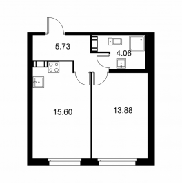 Продажа 1-комн квартиры в новостройке Колпино г., Загородная ул., к. A Продажа 1-комн квартиры в новостройке Колпино г., Загородная ул., к. A