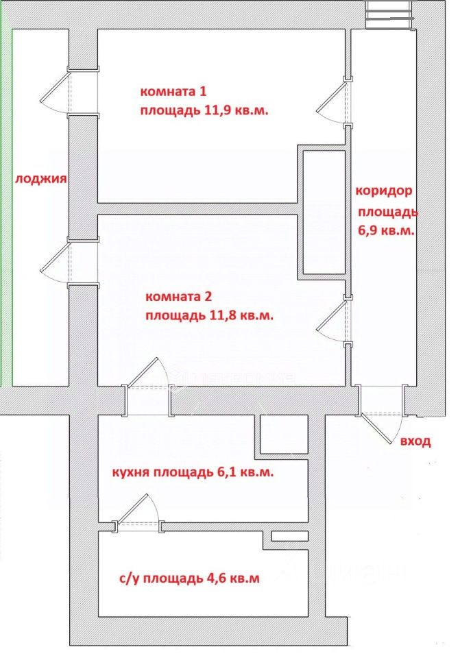 Продажа 2-комн квартиры на вторичном рынке Придорожная аллея, 11