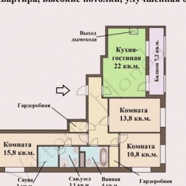 Продажа 3-комн квартиры на вторичном рынке Уральская улица,  д. 23