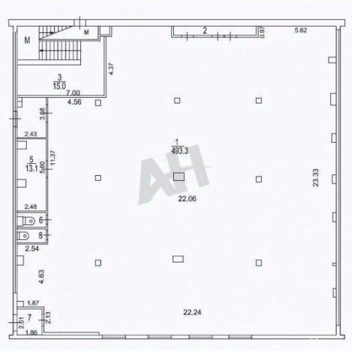 Помещение свободного назначения Старокалужское шоссе,  д. 62