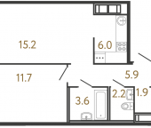 Продать Квартиры в новостройке Санкт-Петербург г., Обводного кан. наб.   1