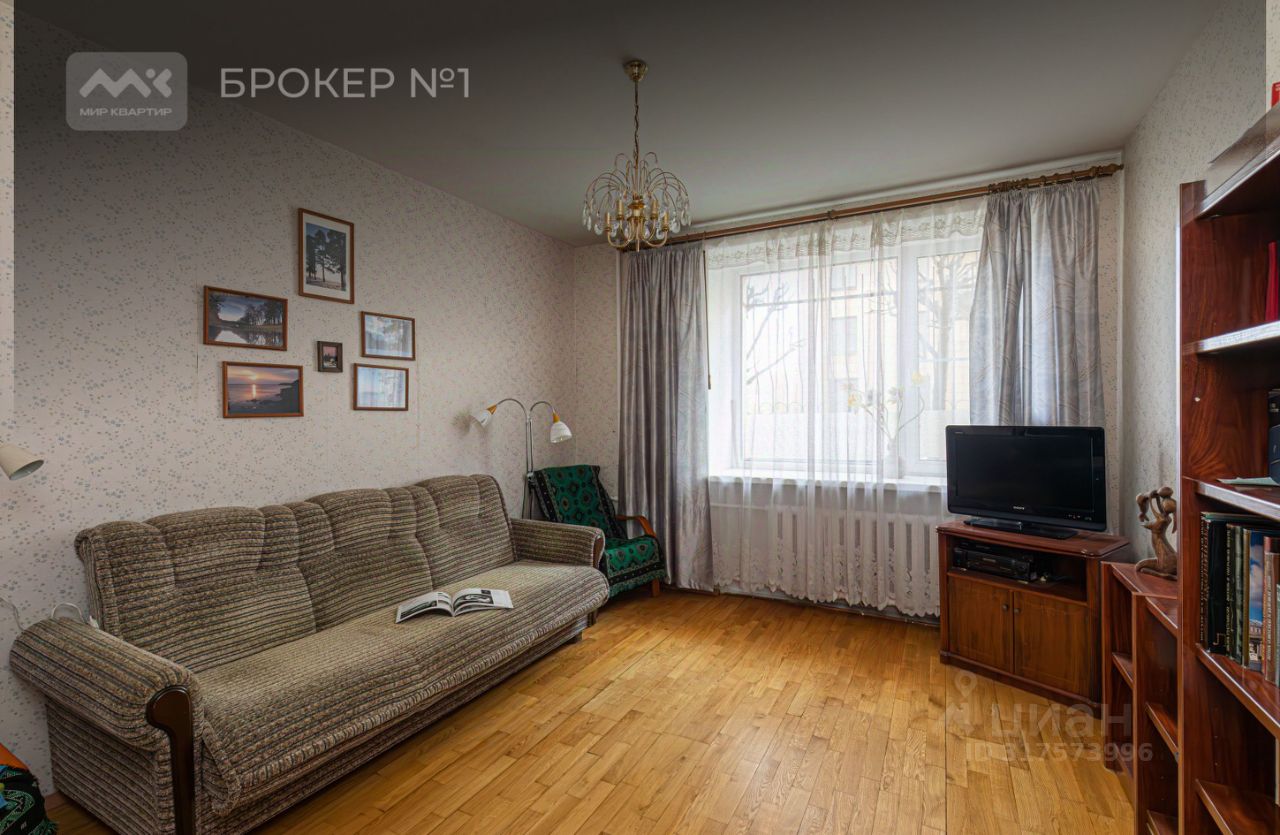 Продажа 3-комн квартиры на вторичном рынке Кавалергардская улица, 30