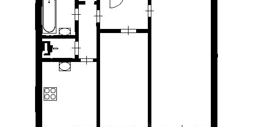 2-комн квартира улица Крупской, 7