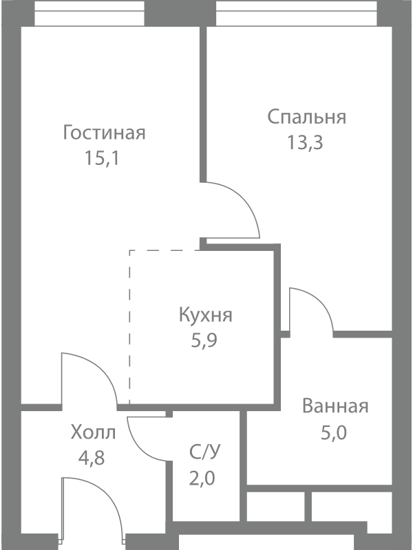 Продажа 1-комн квартиры в новостройке Москва г., Сколковское ш.,  к. 4