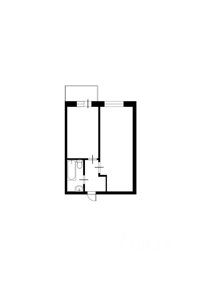 Аренда 1-комн квартиры на вторичном рынке Усть-Славянка тер., проспект Советский, 34к3