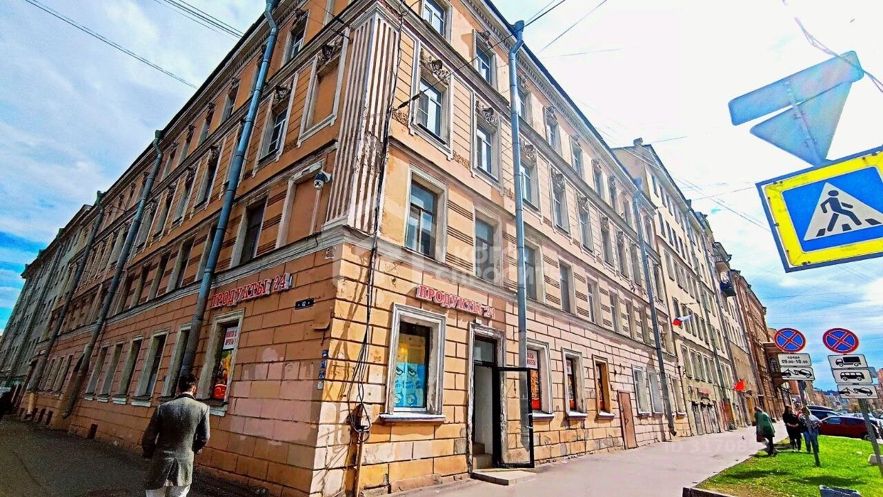 Продажа 2-комн квартиры на вторичном рынке набережная Обводного Канала, 42