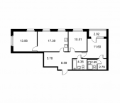 Продать Квартиры в новостройке Колпино г., Загородная ул.   D