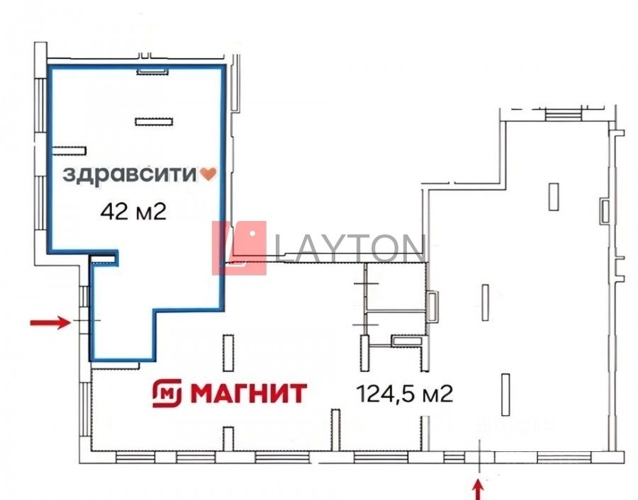 Продажа торгового помещения Муравская улица,  д. 38 к1