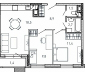 Продать Квартиры в новостройке Балашиха г, Энтузиастов ш   