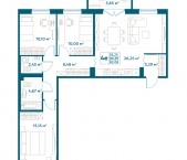 Продать Квартиры в новостройке Москва г., Новоостаповская ул.   Flow