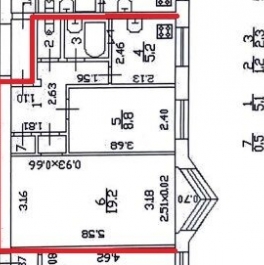 Продажа 2-комн квартиры на вторичном рынке улица Беринга,  д. 22 к1