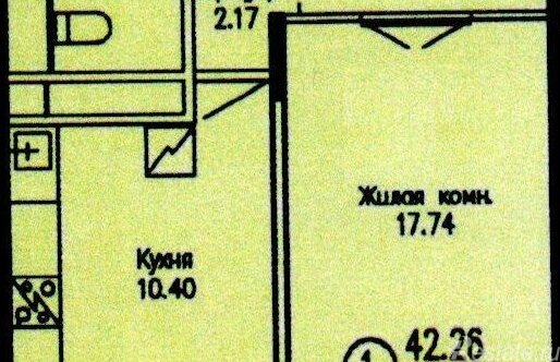 Продажа 1-комн квартиры на вторичном рынке Мытищи г, Веры Волошиной ул