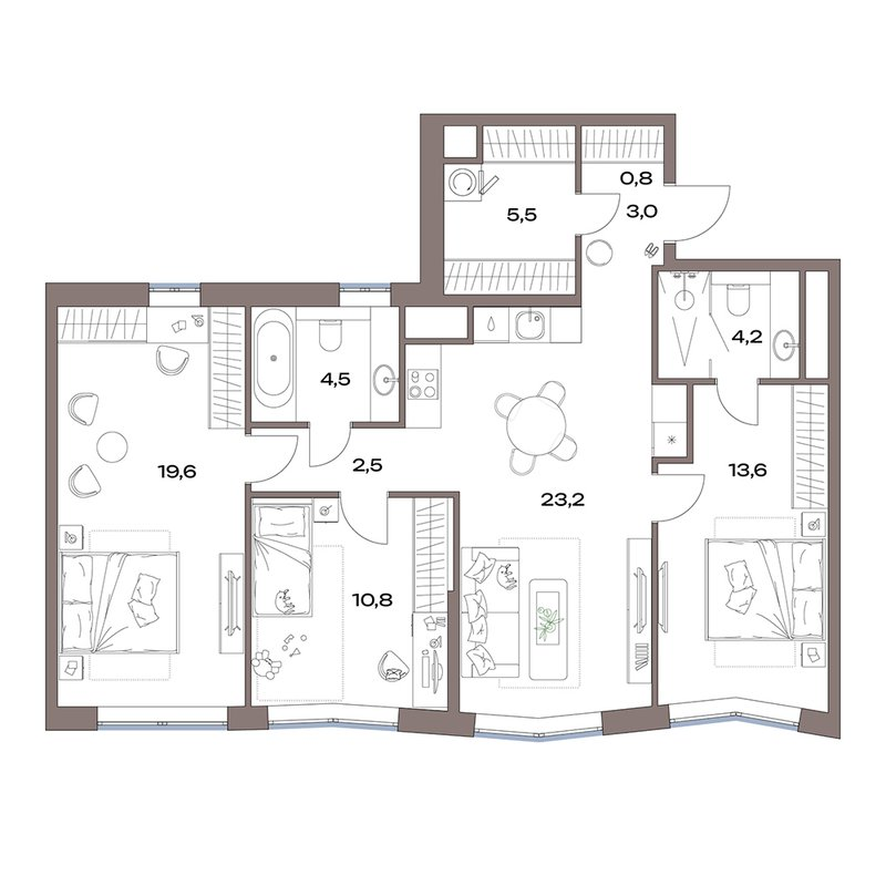 Продажа 3-комн квартиры в новостройке Москва г., Дубнинская ул.,  к. 13