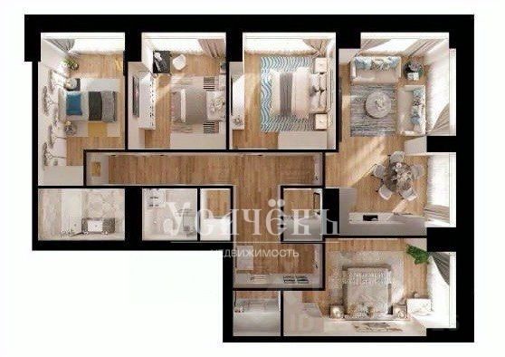 Продажа 4-комн квартиры на вторичном рынке Мичуринский проспект, 56