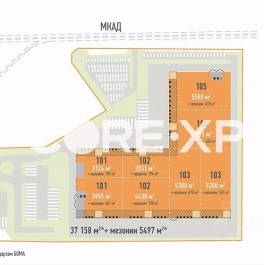 Аренда склада Ближние Прудищи, проектируемый проезд № 5165, д. 2/1 Аренда склада Ближние Прудищи, проектируемый проезд № 5165, д. 2/1