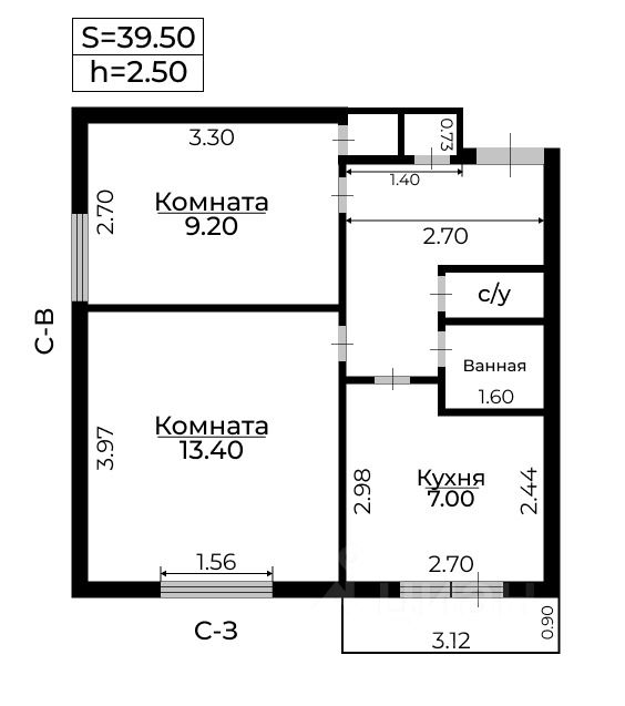 Продажа 2-комн квартиры на вторичном рынке Сиреневый бульвар, 71К1