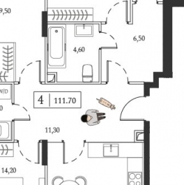 Продажа 3-комн квартиры на вторичном рынке Андропова пр-кт,  д. 9/1 к2