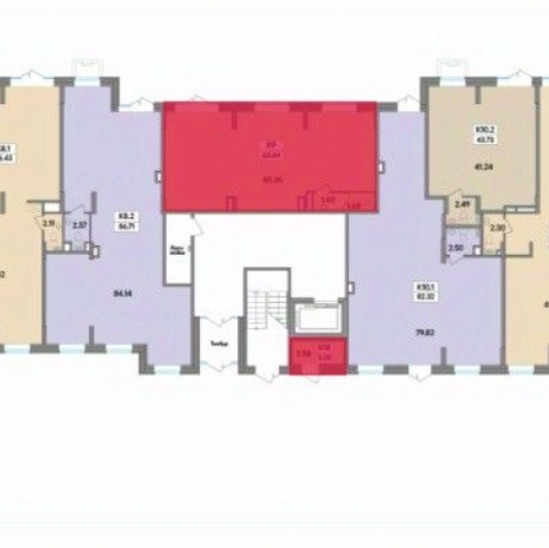 Помещение свободного назначения Скотное, Рождественская улица,  д. 2 к1