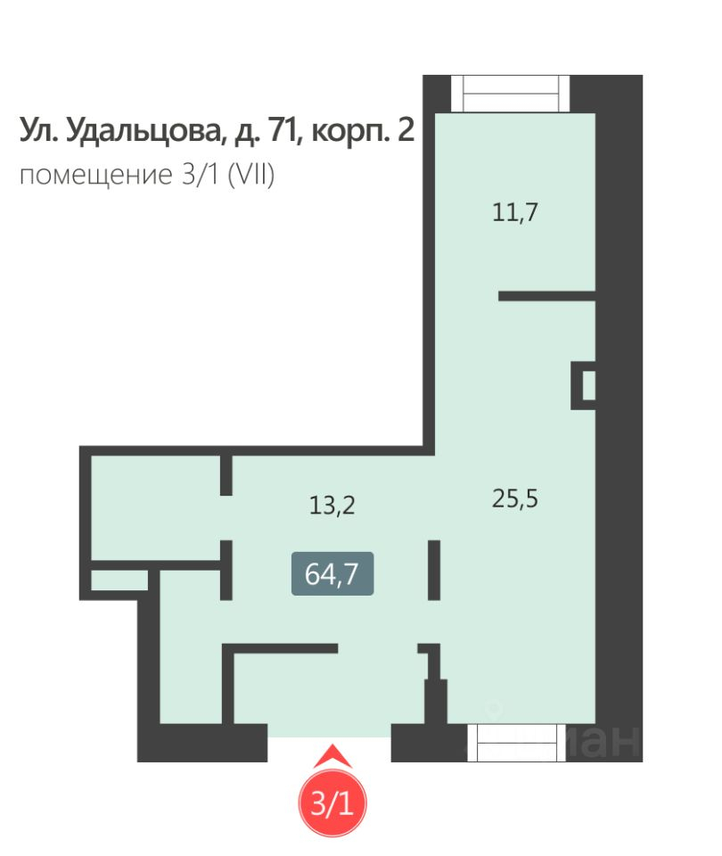 Продажа ПСН ул Удальцова,  д. 71,  к. 2