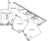 Продать Квартиры в новостройке Москва г., Вернадского пр-кт   1
