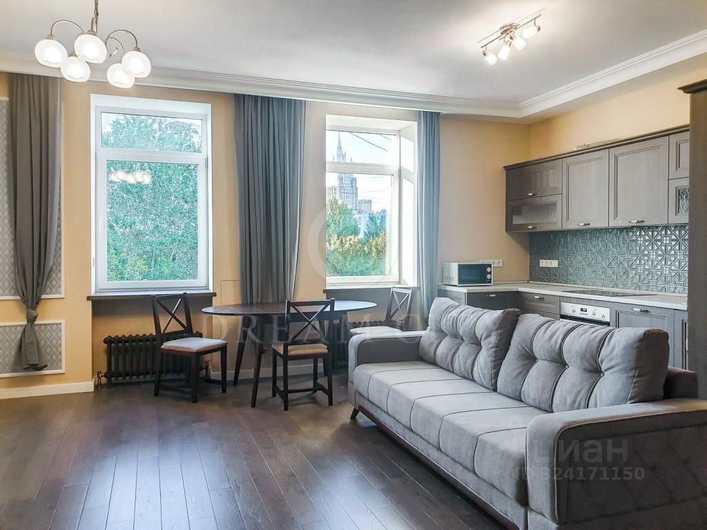 Аренда 3-комн квартиры на вторичном рынке 2-й Неопалимовский переулок, 11