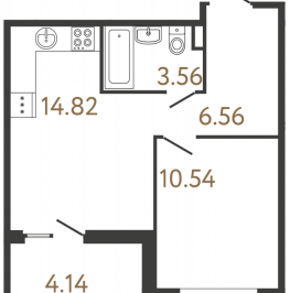 Продажа 1-комн квартиры в новостройке Санкт-Петербург г., Парашютная ул., к. 3 Продажа 1-комн квартиры в новостройке Санкт-Петербург г., Парашютная ул., к. 3
