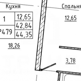 Продажа 1-комн квартиры на вторичном рынке Мурино, ул Екатерининская,  д. 16/4