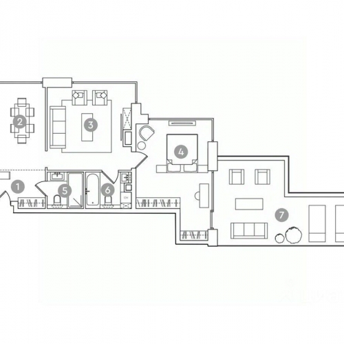 Офис ул Садовая-Спасская,  д. 3,  к. 2