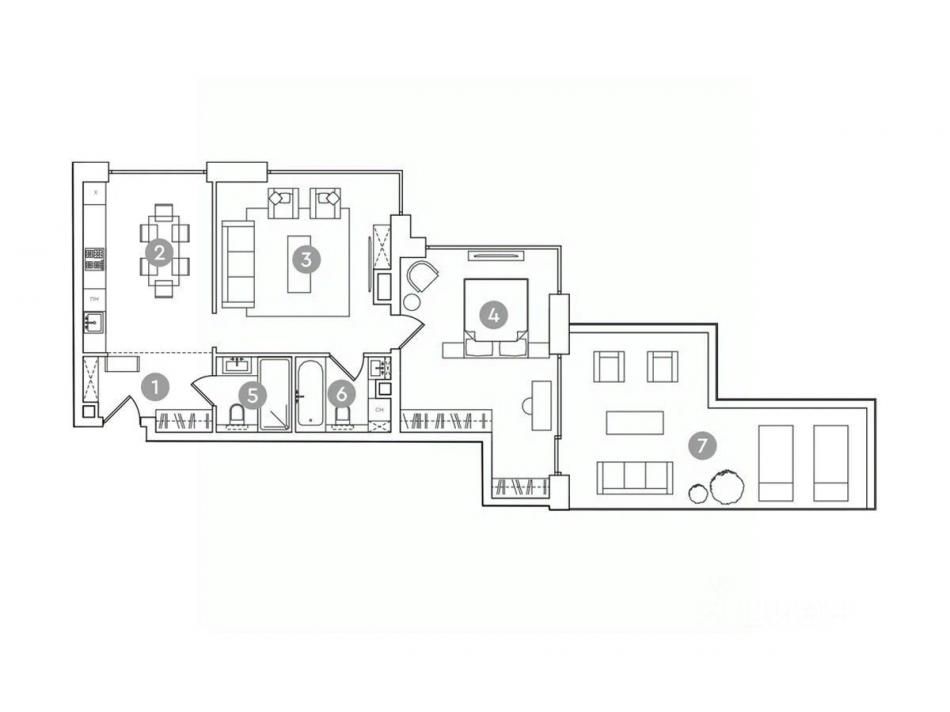 Продажа офиса ул Садовая-Спасская,  д. 3,  к. 2