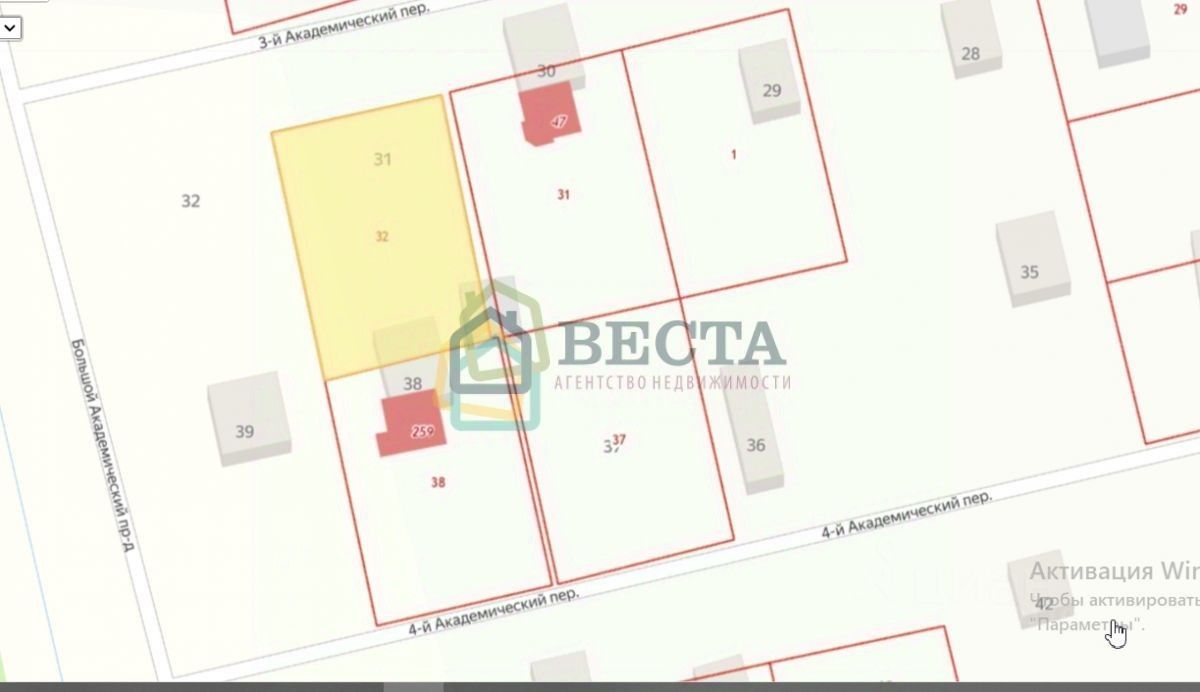 Продажа земли Карелия - Академическая СНТ, переулок 3-й Академический,  д. 32