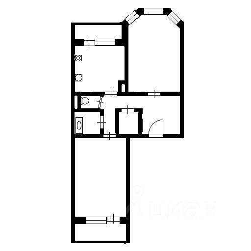 Продажа 2-комн квартиры на вторичном рынке Котельники, улица Кузьминская, 7