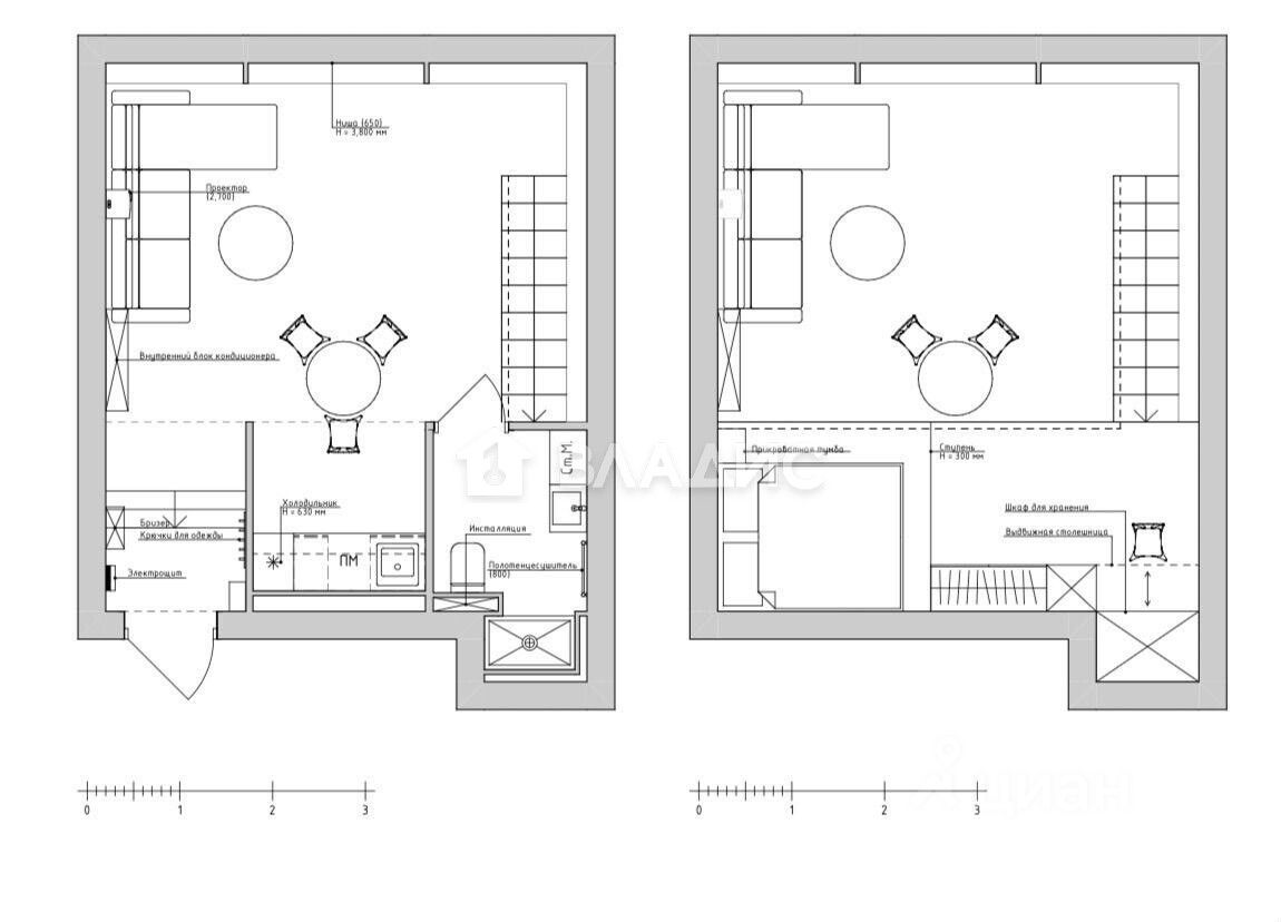 Продажа студии улица Чайковского, 38/9