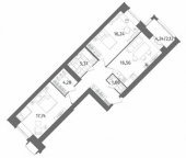 Продать Квартиры вторичка Лиственная улица  20 к2 с1 