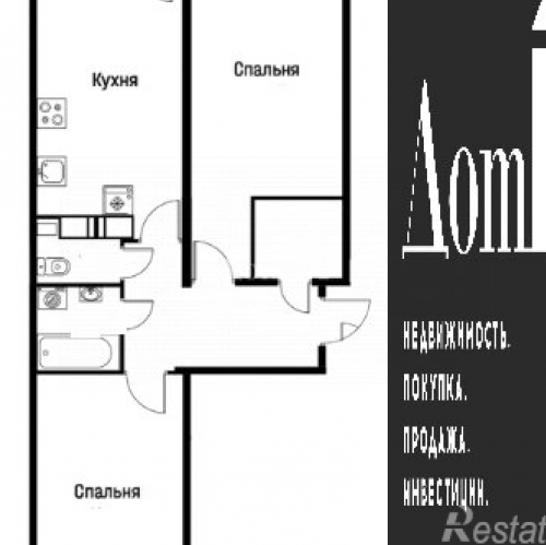 2-комн квартира Мурино г, Графская ул