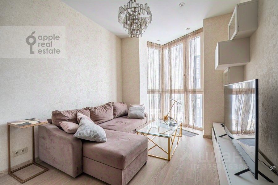 Аренда 2-комн квартиры на вторичном рынке улица Адмирала Макарова, 6Бк2