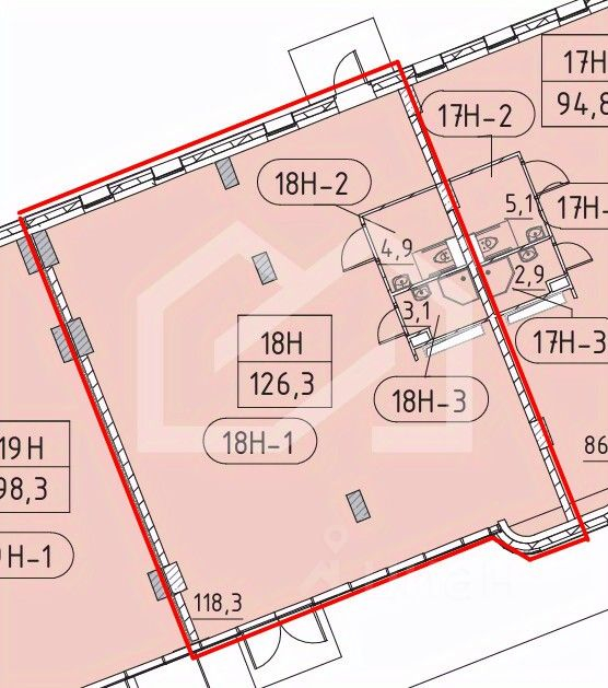 Аренда торгового помещения ул Автозаводская,  д. 23,  к. 436