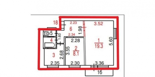 2-комн квартира Черкизовская Б. ул,  д. 28,  к. 2