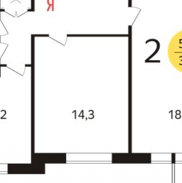 Продажа 2-комн квартиры на вторичном рынке пр-кт Вернадского,  д. 89
