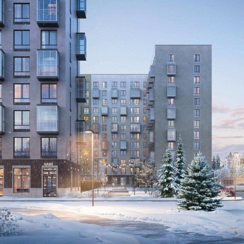 1-комн квартира Мурино г, жилой комплекс Новые Лаврики, 1.3